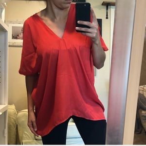 BB DAKOTA oversized cold shoulder top